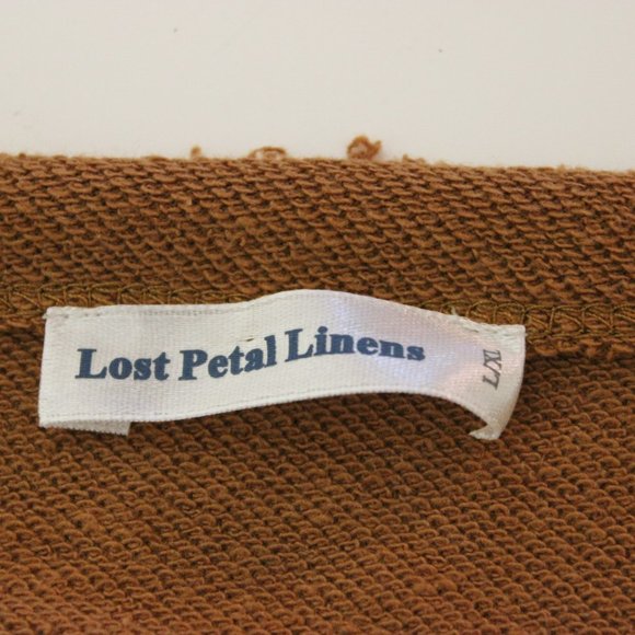 Brown Pullover Long Sleeve Top - Picture 6 of 7